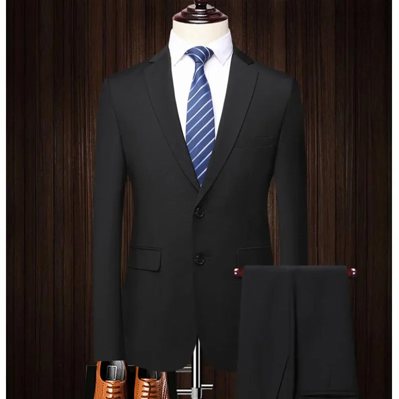 Classic 2-Piece Suit – Smart Tailoring for Business, Weddings & Special Occasions