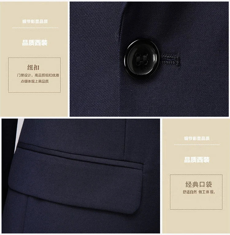 Classic 2-Piece Suit – Smart Tailoring for Business, Weddings & Special Occasions