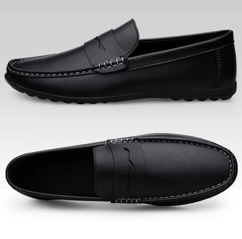 Men’s Shoes – New Casual Driving Style Loafers, Fashion Outdoor Slip-On Lazy Flats