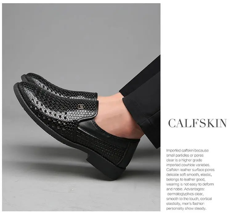 Women’s Summer Dress Loafers – Breathable Slip-On Flats for Formal & Casual Wear