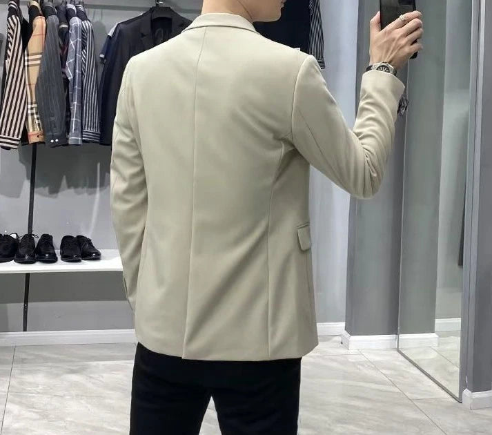 Men’s Business Blazer – Classic Black Suit Jacket in Regular & Plus Sizes