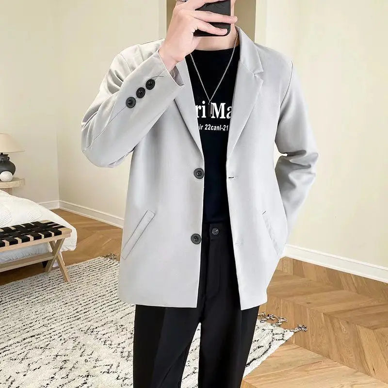 Men’s Business Blazer – Classic Black Suit Jacket in Regular & Plus Sizes