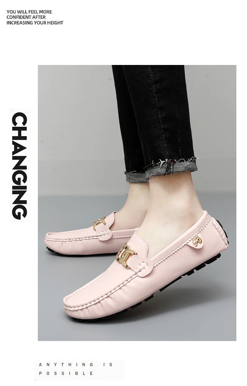 Everyday Style – Handmade Plaid Loafers Designed for Year-Round Comfort
