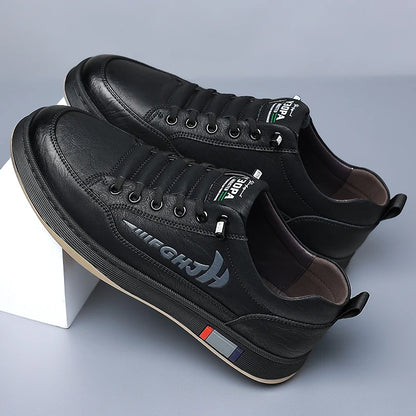 Trendy Men's Casual Shoes Simple Men's Retro Genuine Leather Shoes Elegant Formal  Commuter Work Shoes Free Delivery Loafers