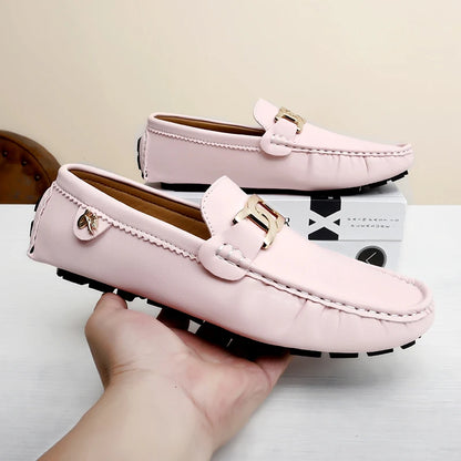 Everyday Style – Handmade Plaid Loafers Designed for Year-Round Comfort