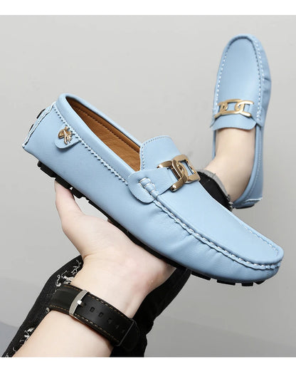 Everyday Style – Handmade Plaid Loafers Designed for Year-Round Comfort