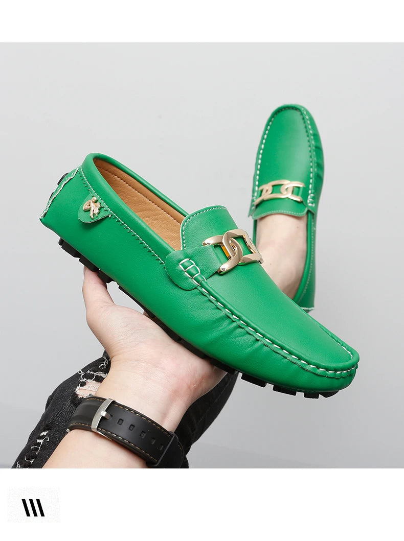 Everyday Style – Handmade Plaid Loafers Designed for Year-Round Comfort