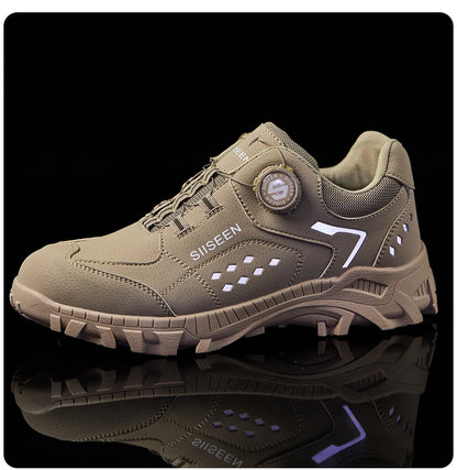Men’s Steel Toe Safety Shoes – Lightweight, Breathable & Puncture-Resistant Work Footwear