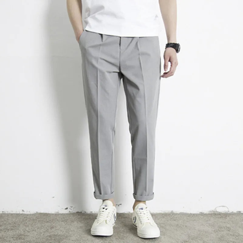 Everyday Slim Straight Pants – Effortless Style & Comfort Across Seasons