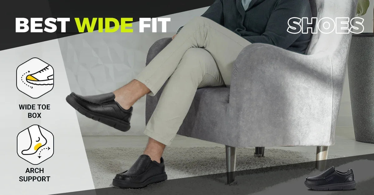 Everyday Comfort Slip-Ons – Wide Leather Shoes Designed for Support & Ease
