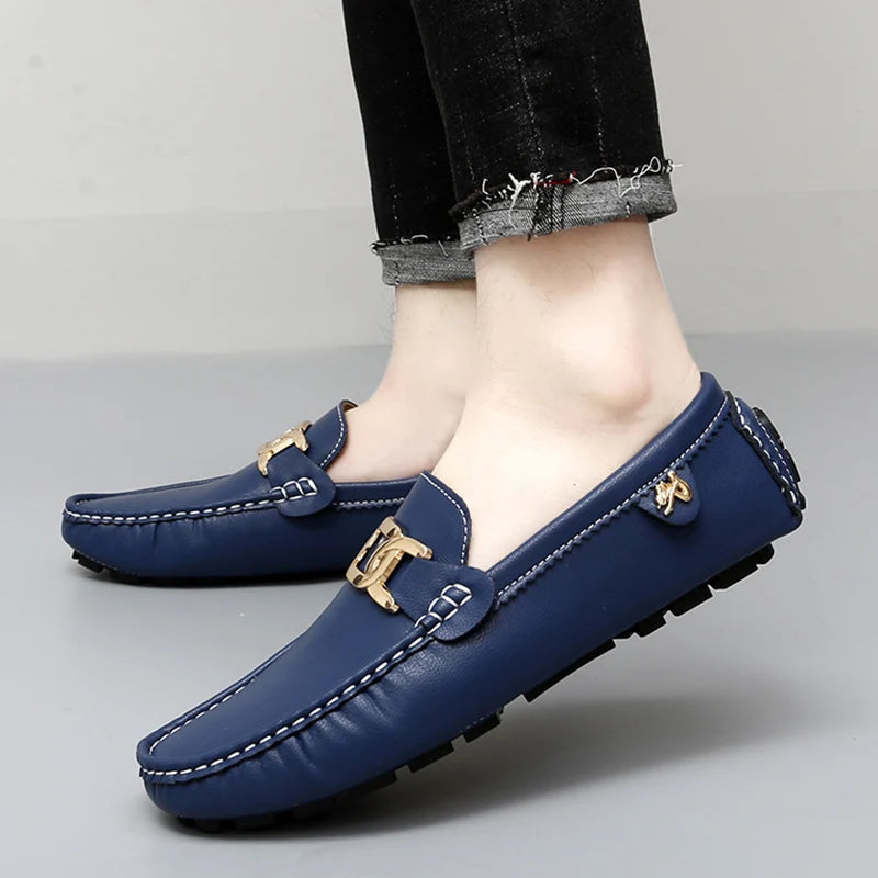 Everyday Style – Handmade Plaid Loafers Designed for Year-Round Comfort