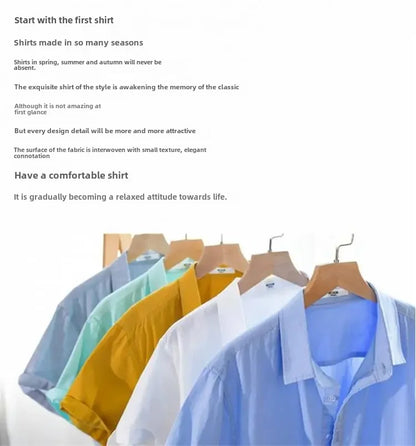 Relaxed Japanese Style Linen Shirt – Breezy Summer Comfort with Artistic Charm