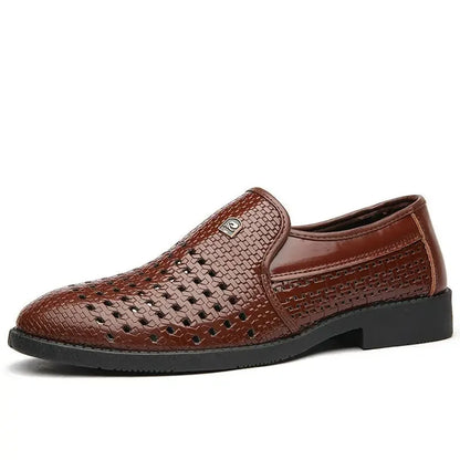 Women’s Summer Dress Loafers – Breathable Slip-On Flats for Formal & Casual Wear