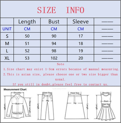 Summer Women’s Puff Sleeve Chiffon Shirt – Cute Ruffle Waist-Tight Casual Crop Top