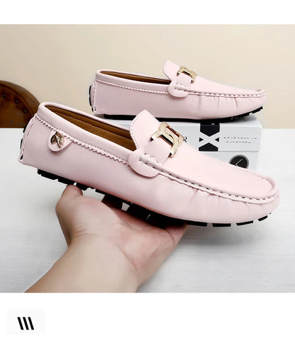 Everyday Style – Handmade Plaid Loafers Designed for Year-Round Comfort