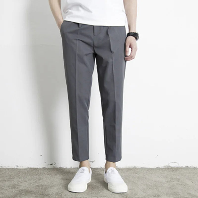 Everyday Slim Straight Pants – Effortless Style & Comfort Across Seasons