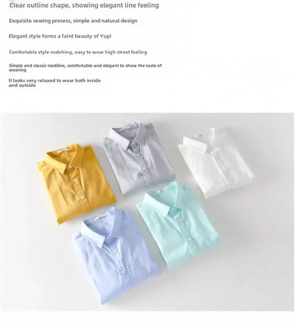 Relaxed Japanese Style Linen Shirt – Breezy Summer Comfort with Artistic Charm