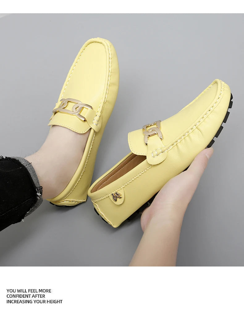 Everyday Style – Handmade Plaid Loafers Designed for Year-Round Comfort