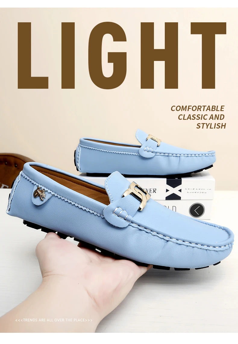 Everyday Style – Handmade Plaid Loafers Designed for Year-Round Comfort