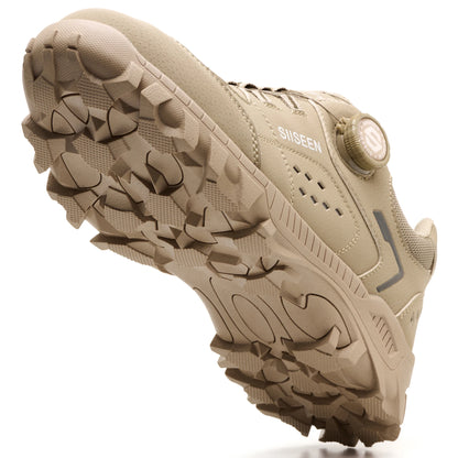 Men’s Steel Toe Safety Shoes – Lightweight, Breathable & Puncture-Resistant Work Footwear
