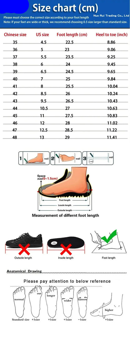 Men’s Genuine Leather Sneakers – 7cm Height Increasing, Casual Luxury
