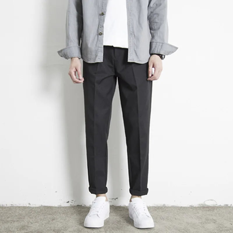 Everyday Slim Straight Pants – Effortless Style & Comfort Across Seasons