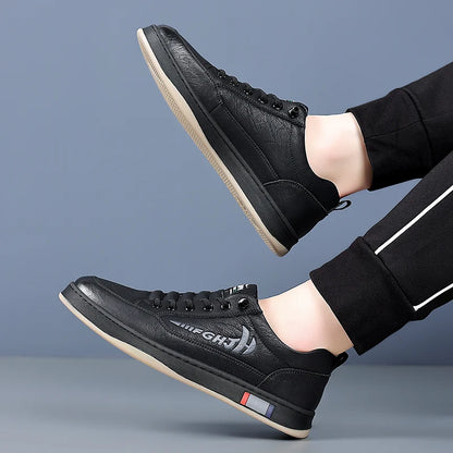 Trendy Men's Casual Shoes Simple Men's Retro Genuine Leather Shoes Elegant Formal  Commuter Work Shoes Free Delivery Loafers