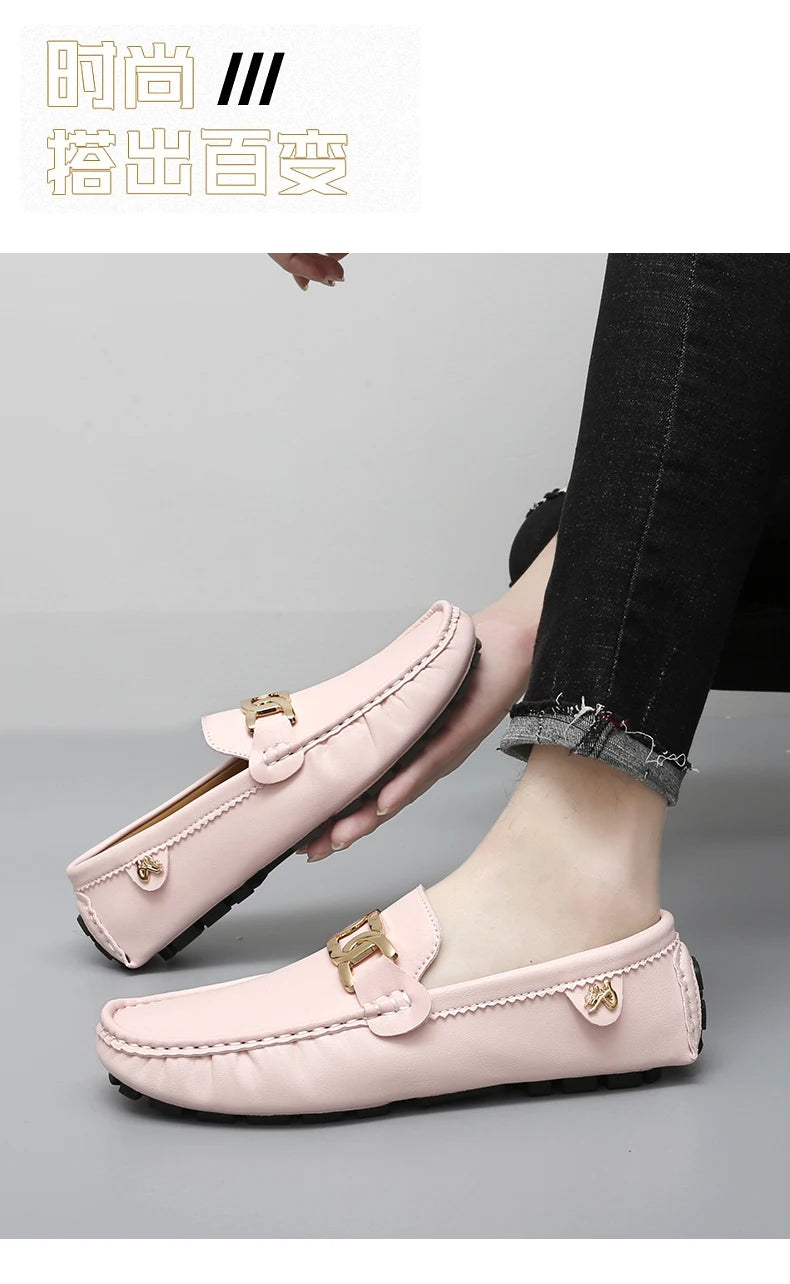 Everyday Style – Handmade Plaid Loafers Designed for Year-Round Comfort