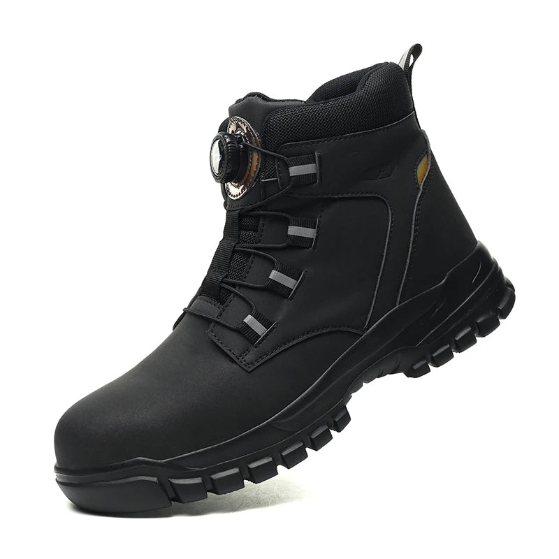 Rugged Safety Boots – Waterproof Steel Toe Protection for Work & Outdoor Riding