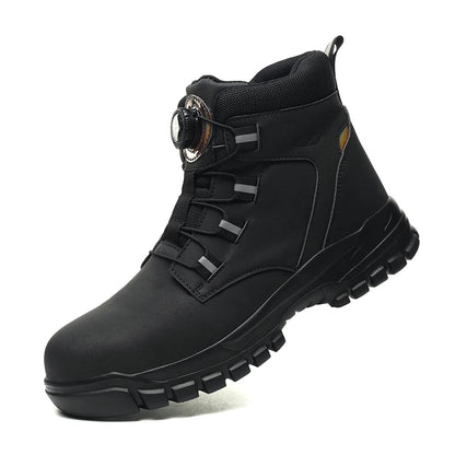 Rugged Safety Boots – Waterproof Steel Toe Protection for Work & Outdoor Riding
