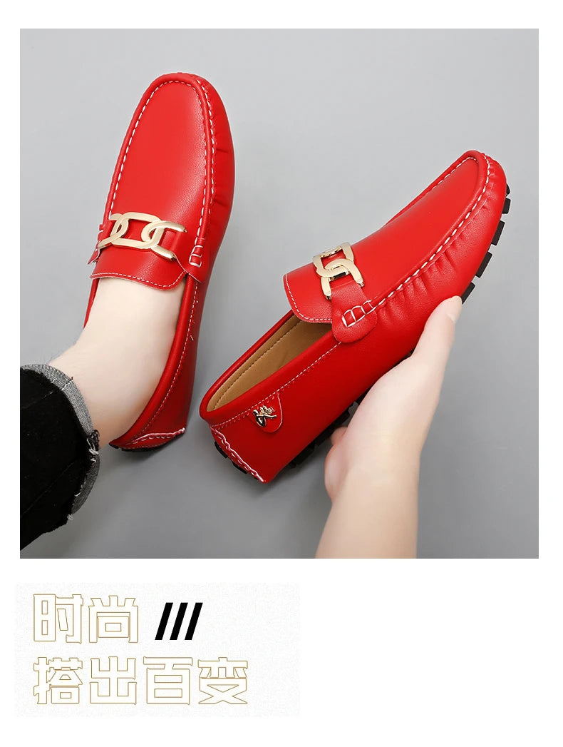 Everyday Style – Handmade Plaid Loafers Designed for Year-Round Comfort