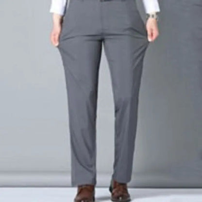 Lightweight Ice Silk Suit Pants – Cool Comfort with a Sharp Business Look