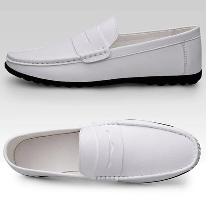 Men’s Shoes – New Casual Driving Style Loafers, Fashion Outdoor Slip-On Lazy Flats