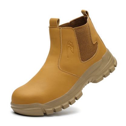 Rugged Safety Boots – Waterproof Steel Toe Protection for Work & Outdoor Riding