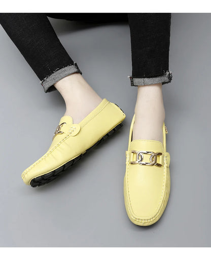 Everyday Style – Handmade Plaid Loafers Designed for Year-Round Comfort