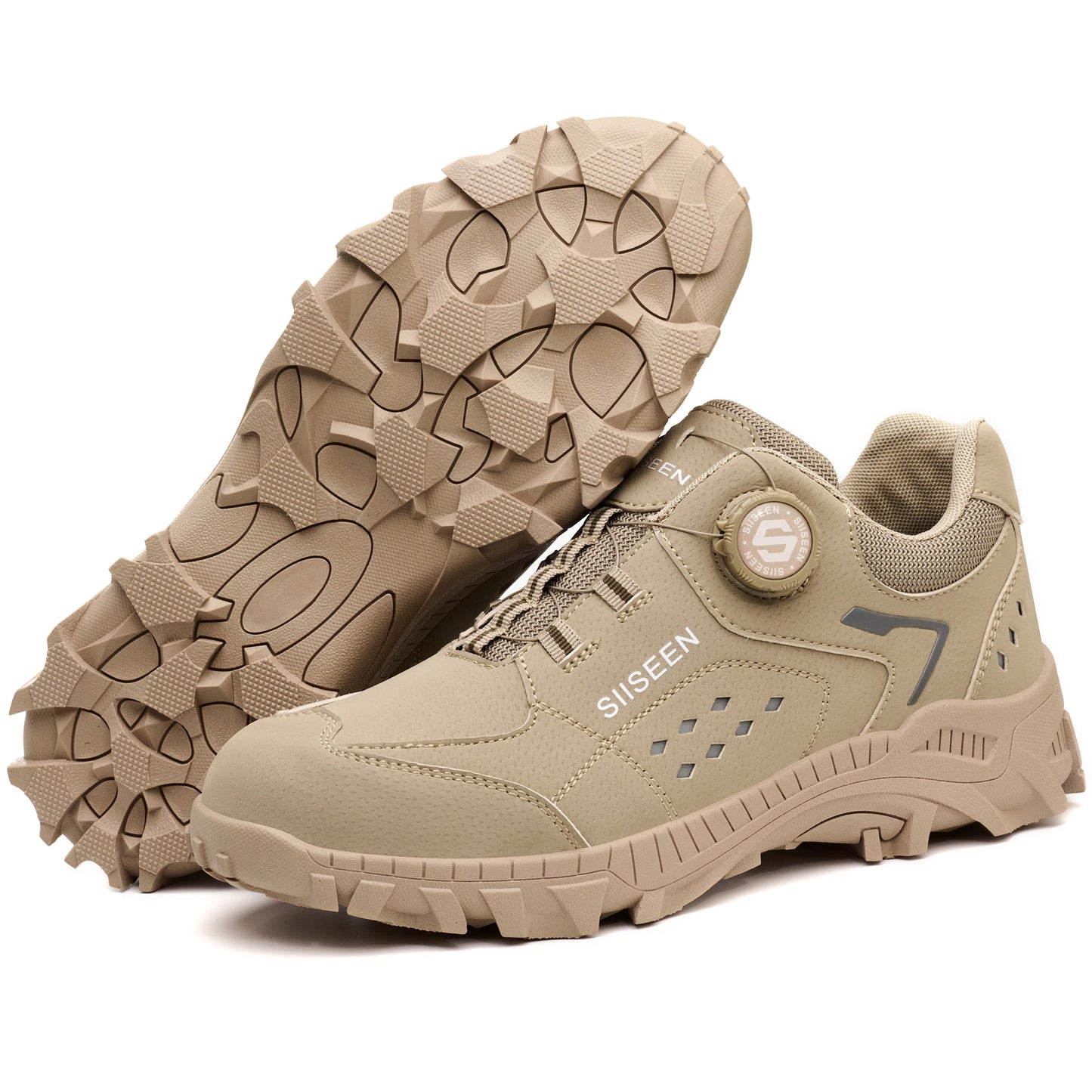 Men’s Steel Toe Safety Shoes – Lightweight, Breathable & Puncture-Resistant Work Footwear