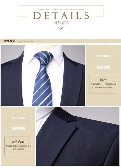 Classic 2-Piece Suit – Smart Tailoring for Business, Weddings & Special Occasions