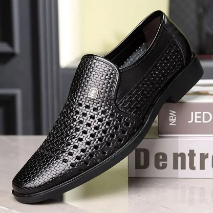 Women’s Summer Dress Loafers – Breathable Slip-On Flats for Formal & Casual Wear