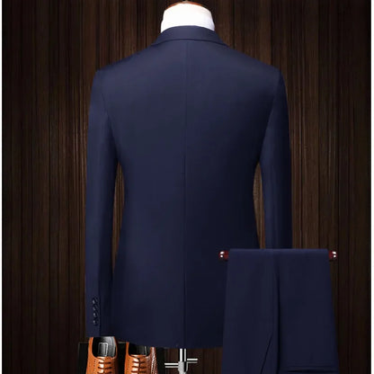 Classic 2-Piece Suit – Smart Tailoring for Business, Weddings & Special Occasions