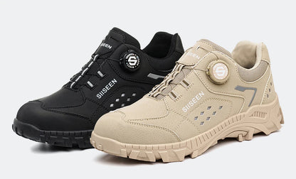 Men’s Steel Toe Safety Shoes – Lightweight, Breathable & Puncture-Resistant Work Footwear