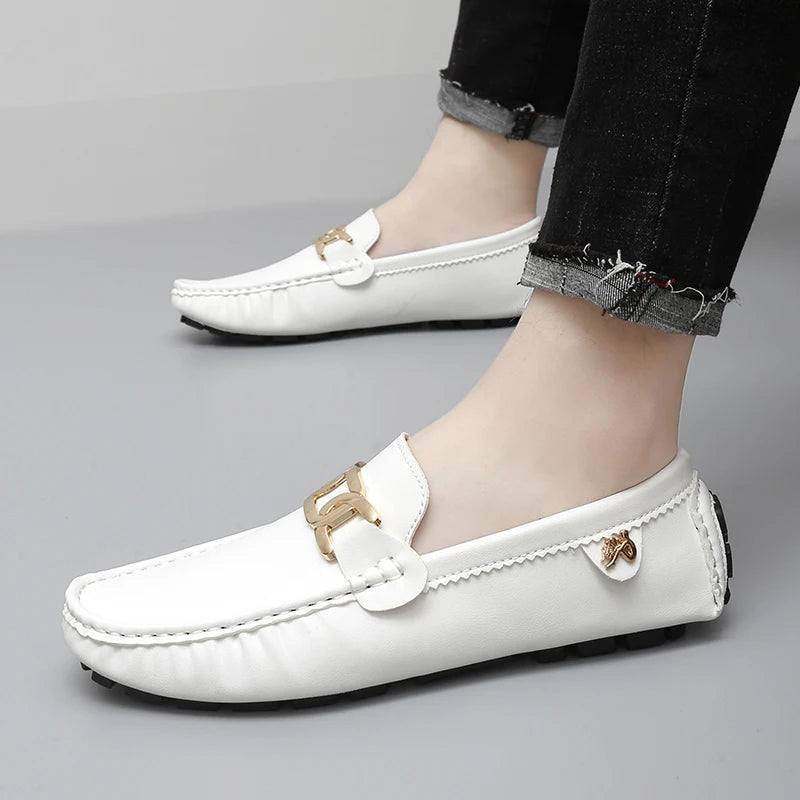 Everyday Style – Handmade Plaid Loafers Designed for Year-Round Comfort