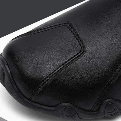 Luxury Men's Casual Shoes Designer Leather Shoes Soft Soles Comfort Sneakers Outdoor Lightweight Flats Anti Slip Walking Shoes