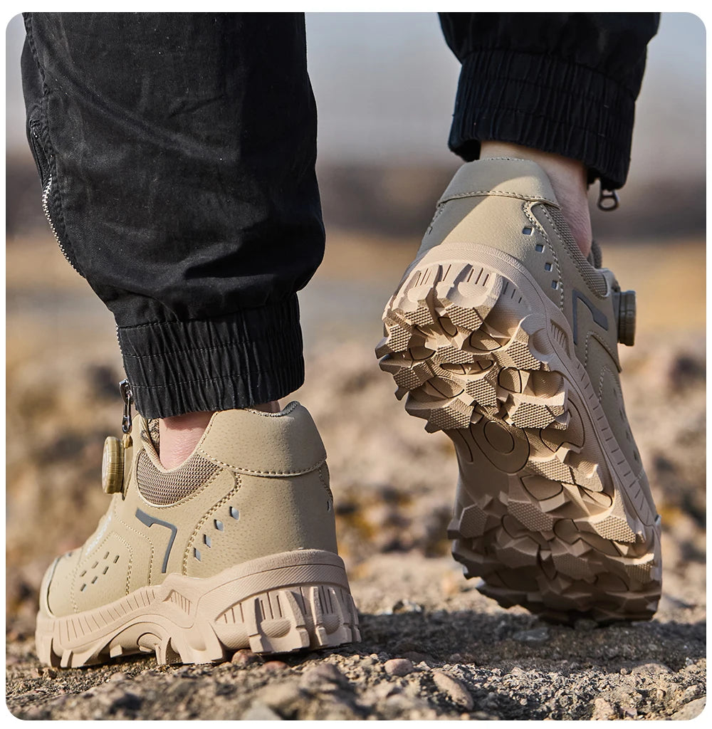 Men’s Steel Toe Safety Shoes – Lightweight, Breathable & Puncture-Resistant Work Footwear