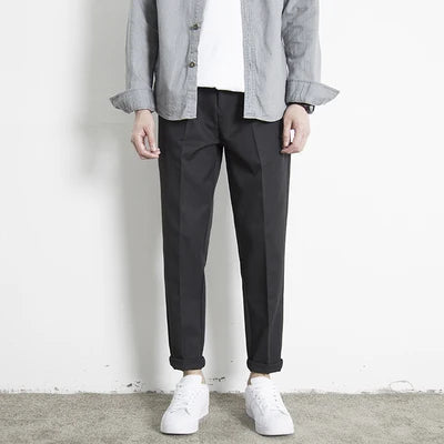Everyday Slim Straight Pants – Effortless Style & Comfort Across Seasons