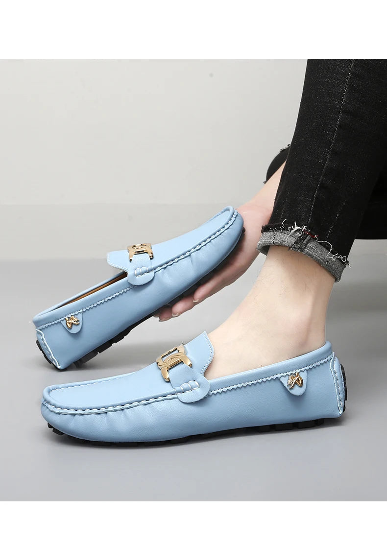 Everyday Style – Handmade Plaid Loafers Designed for Year-Round Comfort