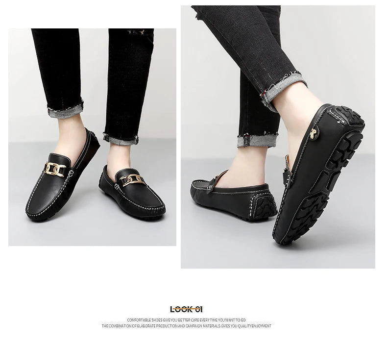 Everyday Style – Handmade Plaid Loafers Designed for Year-Round Comfort