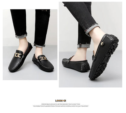 Everyday Style – Handmade Plaid Loafers Designed for Year-Round Comfort