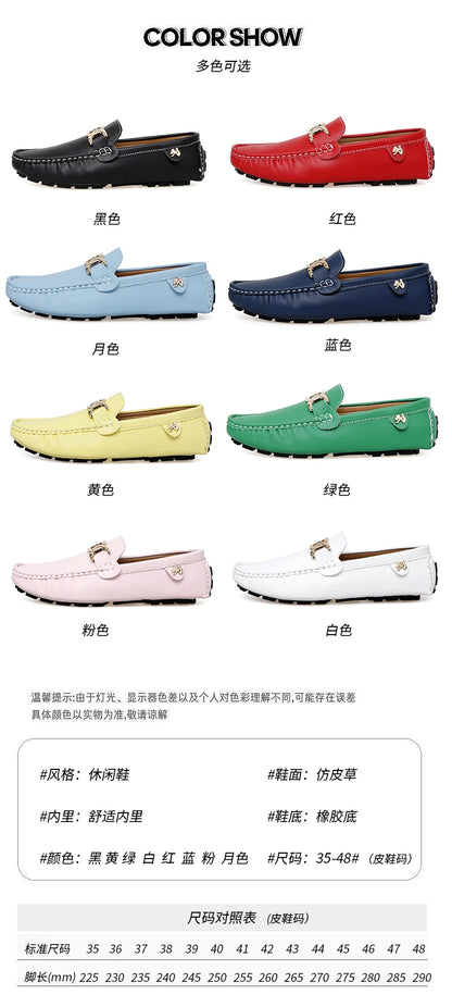 Everyday Style – Handmade Plaid Loafers Designed for Year-Round Comfort