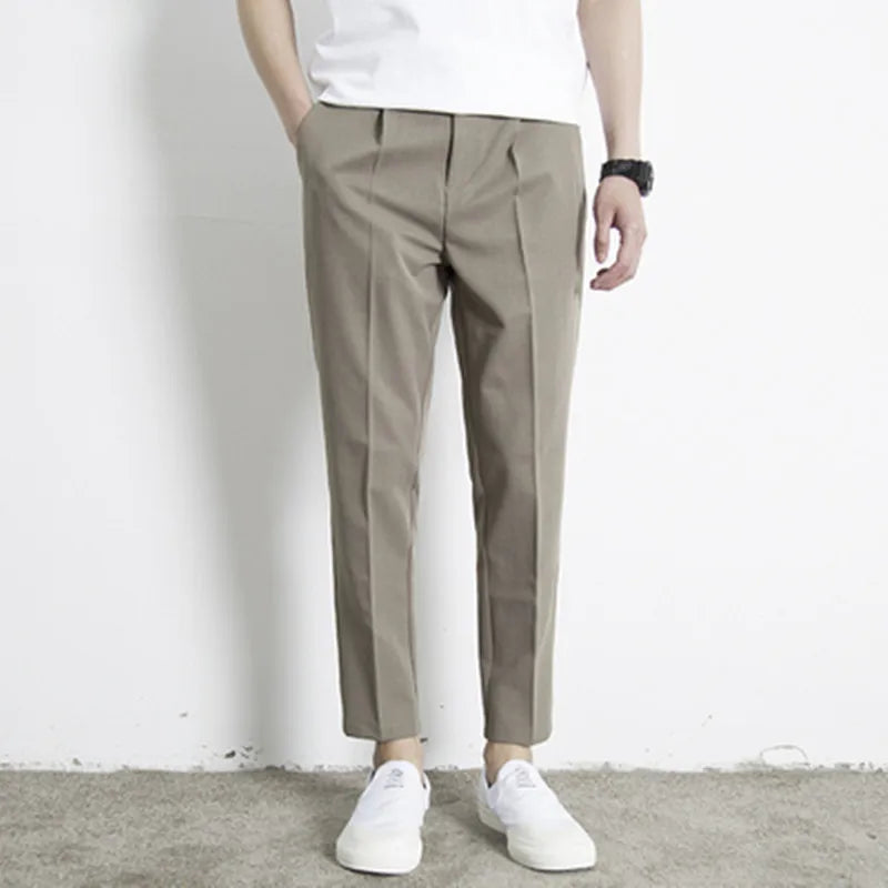 Everyday Slim Straight Pants – Effortless Style & Comfort Across Seasons