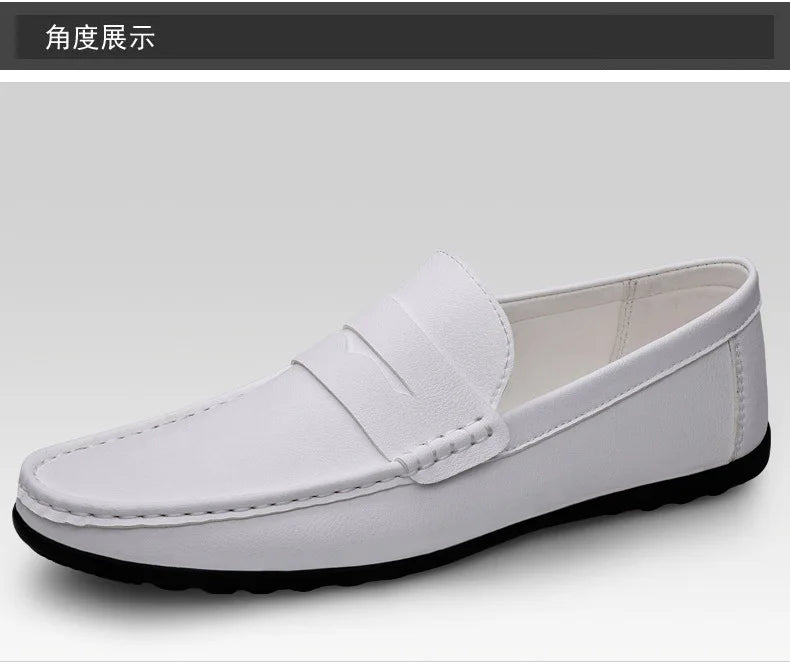 Men’s Shoes – New Casual Driving Style Loafers, Fashion Outdoor Slip-On Lazy Flats